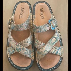 Alegria sandals-gently worn, EU 40- size 9.5-10